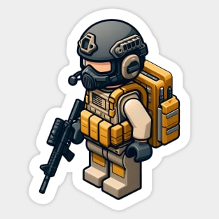 Tactical LEGO Sticker